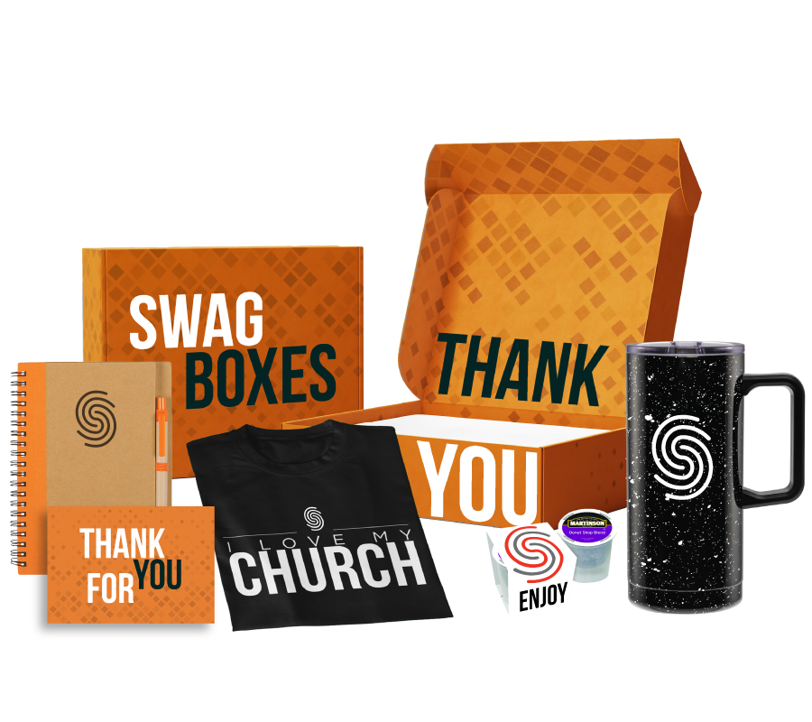 4″ Chip Bag Clip  ChurchSwag Box - Guest Boxes for Churches